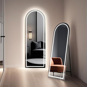 Arche personnalisée Dressing Miroir mural complet intelligent avec lumière <span class=keywords><strong>LED</strong></span>