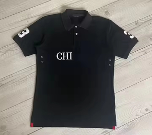 Chemises <span class=keywords><strong>Polo</strong></span> pour Hommes 100% Coton, Qualité Supérieure, Broderie Personnalisée du Logo, T-Shirts Casual Ralphes, Polos City, Tops Laurenes - Product Image 3