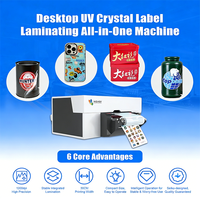 Impresora UV DTF de Alta Precisión, Formato A3 de 30 cm, con Tinta de Color Blanco y Barniz para Aplicación Directa a Película