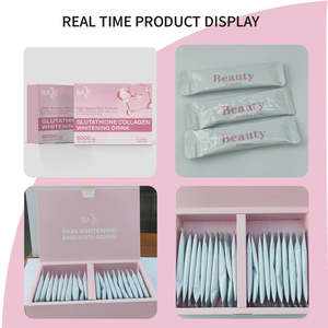 BASE Kollagen peptid Vitamin C Glutathion Nicotinamid Beauty Supplement Pulver für Haarwuchs Nagel wachstum Haut - Product Image 2