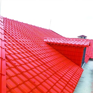 <span class=keywords><strong>Tuile</strong></span> <span class=keywords><strong>en</strong></span> résine synthétique ASA élégante, style espagnol, glacée, pour <span class=keywords><strong>toiture</strong></span> de villa de luxe - Product Image 1