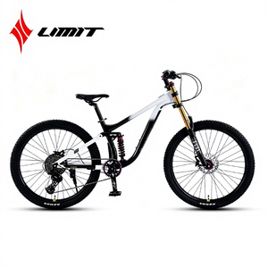 Bicicleta de Montaña de 26 Pulgadas con Suspensión Delantera/Trasera, 10 Velocidades, de Aleación de Aluminio, con Amortiguación y Doble Freno de Disco, Envío Directo Internacional - Product Image 1