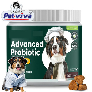高度なプロバイオティクス犬のアレルギーかゆみ軽減免疫サポート消化酵素腸の健康全体的なペットのヘルスケアとサプリメント - Product Image 1
