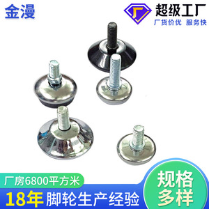 Furniture <b>Leg</b> Small <b>Adjustable</b> Feet M8 M10 Stainless Steel Injection Molding Easy Installation For <b>Table</b> Industrial Design - Product Image 4