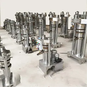 Máquina hidráulica de prensa en frío para extracción de aceite pequeña prensa de aceite hidráulica manual