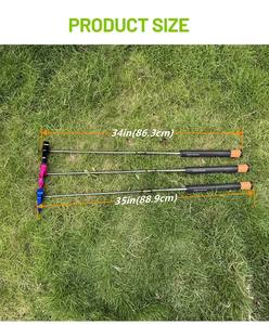 مضرب جولف جديد طراز Lab Df3 كبير الرأس للاعبي اليمين، تصميم متوازن ومستقر، نمط الماليت، مصنوع من المطاط المطروق، محمول للرجال والنساء - Product Image 2