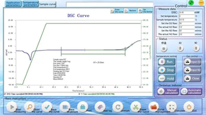 Calorímetro diferencial da exploração da temperatura constante industrial do laboratório do YND-B1 com sistema refrigerado a ar - Product Image 6