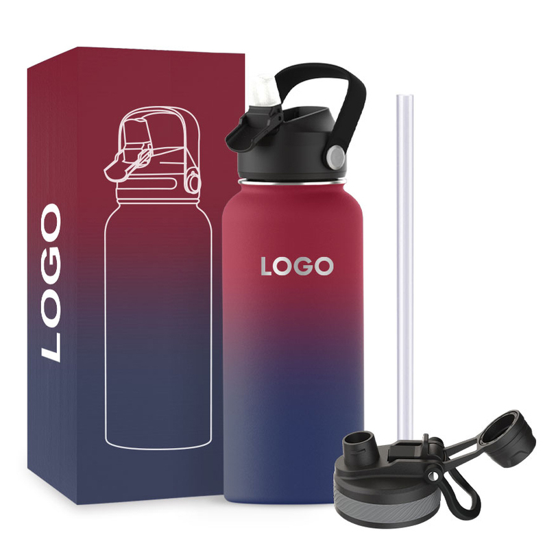Custom Logo Stainless Steel Vacuum Water