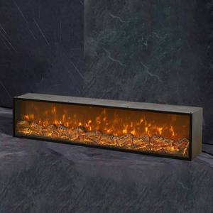 Cheminée Électronique 3D Ultra-Mince Encastrable Moderne pour Intérieur, Décoration Maison, Salon, Humidificateur, Villa, Hôtel, Appartement - Product Image 1