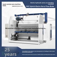 Presse plieuse CNC ZYB-100T3200 électro-hydraulique pour le pliage des métaux 3200 mm, livraison directe d'usine