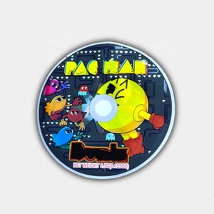 Sacs Mylar personnalisés imprimés, découpés sur mesure, anti-odeur, à fermeture éclair, pour bonbons gélifiés comestibles, format 8ème (3,5g), en forme de disque circulaire, avec boîte de rangement pour CD - Product Image 3