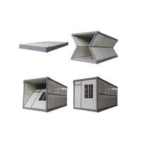 Cbox certifié CE, pliable, facile à installer, maison préfabriquée modulaire pour secours en cas de tremblement de terre, bureau, école, gymnase