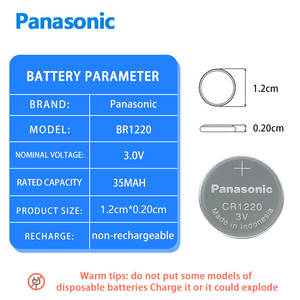 パナソニック<span class=keywords><strong>CR1220</strong></span>/BN3VボタンセルバッテリールーターVCRハードドライブマザーボードリモコン用 - Product Image 2