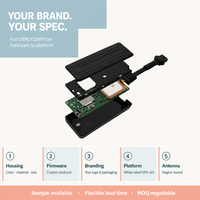 Traceur GPS Keson KS199 4G/2G LTE avec application GPS-GO, batterie de secours, alerte de survitesse et coupure de carburant pour voiture et camion (OEM)