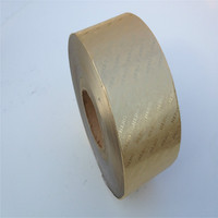Papier d'emballage en aluminium pour doublure intérieure de paquet de cigarettes gaufré