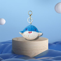 Dessin animé Animal famille série Super doux jouets en peluche PP coton rempli méduse homard crabe sac charme