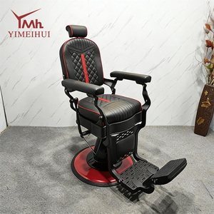 Fauteuil <span class=keywords><strong>de</strong></span> Barbier Rétro <span class=keywords><strong>de</strong></span> Luxe, Robuste avec Mécanisme Hydraulique pour Salons Américains Standard - Product Image 3
