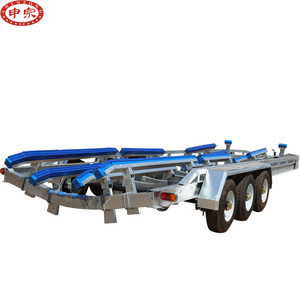 <span class=keywords><strong>Remorque</strong></span> robuste à 3 axes de 7 tonnes, <span class=keywords><strong>bateau</strong></span> personnalisé, de qualité supérieure, robuste, livraison gratuite - Product Image 3