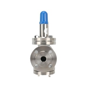 Vanne de réduction de pression à bride Szspsk Y42X-16P en acier inoxydable, type piston, réglable pour l'industrie alimentaire - Product Image 3