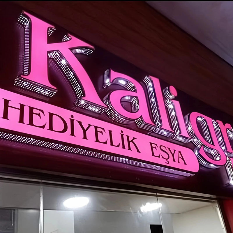 Custom Made Led Sign 3d Metal