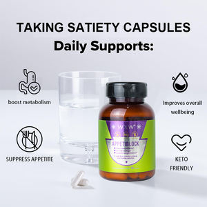 Meilleure vente Perte de graisse amincissante Capsules de satiété de haricots blancs Perte de poids rapide pour capsule dure Soutien digestif - Product Image 2