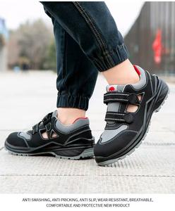 Prezzo all'ingrosso a buon mercato stile Casual mugnaio scarpe di sicurezza in acciaio pelle scamosciata resistente con funzione antiscivolo per la Malesia - Product Image 2