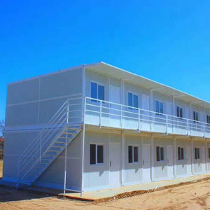 MAISON CONTENEUR PLIABLE DE QUALITÉ SUPÉRIEURE, CONCEPTION POUR ÉCONOMISER DE L'ESPACE, POUR CHANTIER DE CONSTRUCTION, ACCOMMODATION DES TRAVAILLEURS, PROJET OUTRE-SEA - Product Image 1