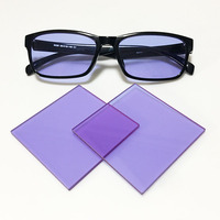 Premium Didymium Optical Glasses Filter for Goggles AR/AF Coatings >90% Transmission Customizable Size Thickness 1 Year Warranty