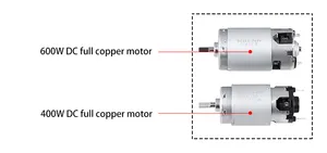 Home Appliance Quietly DC Full Copper Motor 1000 Watt Hand Stick Blender Set