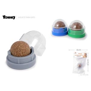 Juguete para Gatos Yommy, Pelota de Gallina de 4 cm, Juego Interactivo para Gatos - Product Image 1