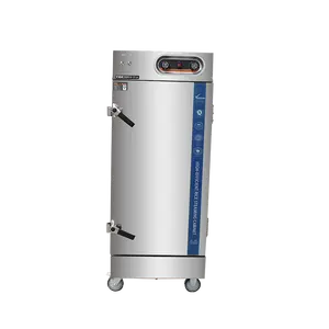 8 Trays Automatic Commercial Electric Food Steamer Cabinet: Rapid Steam, Even Distribution, Long Lasting Durability