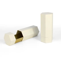 Boîte Cadeau Cylindrique Hexagonale Pliante en Carton Gaufré Écologique Personnalisée en Gros pour Noël, Mariage, Bonbons