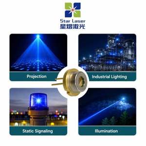 Diode laser bleue industrielle haute puissance 450 nm 7 W PLPT9 450MD <span class=keywords><strong>TO90</strong></span> 4,6 V 4,5 A Ams pour système de projection laser de qualité professionnelle - Product Image 3