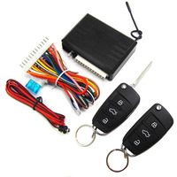 Système de verrouillage centralisé de porte de voiture électronique universel 12V, nouveau, avec télécommande, entrée sans clé, avec indicateur LED M616-8118b