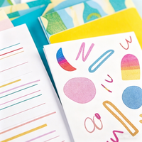 Cartes d'affirmation personnalisées, cartes de vœux OEM ODM, service personnalisé, emballage en feuille d'aluminium, promotion commerciale, cadeau