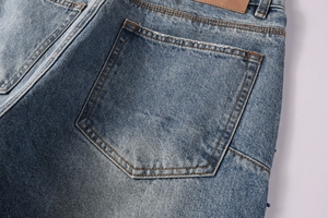Jeans de Lujo para Hombre, Corte Recto, con Tachuelas y Cristales, Modelo <span class=keywords><strong>Fashion</strong></span> <span class=keywords><strong>Nova</strong></span> - Product Image 3