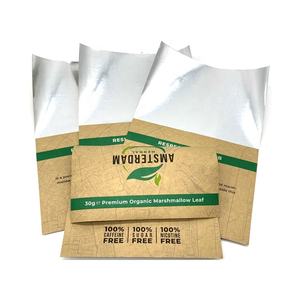 Bolsa con Cierre para Tabaco de Hoja de <span class=keywords><strong>Damiana</strong></span> y Hierbas, Envoltorios de Hoja de Malvavisco, 30g 50g, Vacía, de Papel, para Liar a Mano, Barata, Reino Unido - Product Image 1