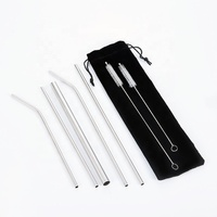 Pailles en verre borosilicate réutilisables personnalisées en gros, couleurs variées, 6 mm, 12 mm, résistantes à la chaleur, écologiques, accessoires de bar