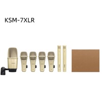 Microphone à condensateur professionnel KSM-7XLR, micro de studio cardioïde avec sortie XLR pour l'enregistrement vocal, de guitare acoustique et de piano