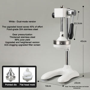 Spremiagrumi Manuale Portatile a Doppio Stampo per Uso Domestico e Esterno - Product Image 6