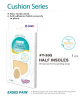 Coussinets de talon personnalisés en cuir pour chaussures habillées, modèle FT-205
