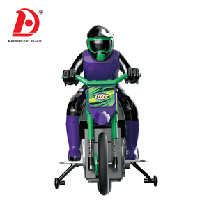 HUADA 1:18 Modelo de Motor Niños Función de truco Cool RC Motocicleta Juguetes Niños Niño 2,4G Control remoto Camión Juguete <span class=keywords><strong>R</strong></span>/C Motor Coche de juguete - Product Image 5