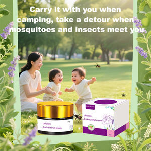 Crema de eccema OEM con una fórmula pura extraída de plantas que cuida y calma suavemente el malestar del eccema de la piel - Product Image 2