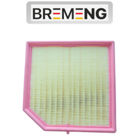 Penggantian Filter Udara Mobil Filter Udara Mesin Kertas Lipat Aliran Tinggi OEM 32146443 Untuk Volvo