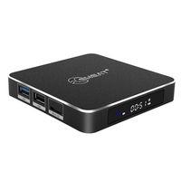 TV Box Inteligente 4K con Chipset Amlogic S905 100% Original, 2/16 GB, Android 9, WiFi 2.4G/5GHz, Streaming Personalizado