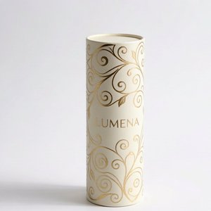 Tube en papier personnalisé de qualité supérieure, boîte cylindrique ronde en papier d'art avec feuille métallique pour emballage de parfum de luxe, vente en gros sur mesure - Product Image 4