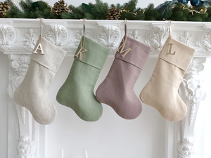 <span class=keywords><strong>Bas</strong></span> de Noël en lin unisexe à motif imprimable <span class=keywords><strong>scandinave</strong></span> minimaliste personnalisé en gros - Product Image 3