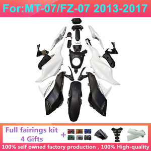 Kit de carénage complet pour moto à injection, compatible avec Yamaha MT07 FZ07 <span class=keywords><strong>MT</strong></span>-<span class=keywords><strong>07</strong></span> <span class=keywords><strong>MT</strong></span> <span class=keywords><strong>07</strong></span> 2012-<span class=keywords><strong>2017</strong></span>, carénages 2013 2014 2015 2016 <span class=keywords><strong>2017</strong></span> - Product Image 3