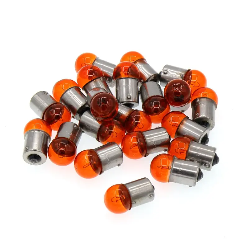 12V10W Orange tournant ampoule de direction moto frein queue ampoule pour véhicule électrique Scooter partie lumière