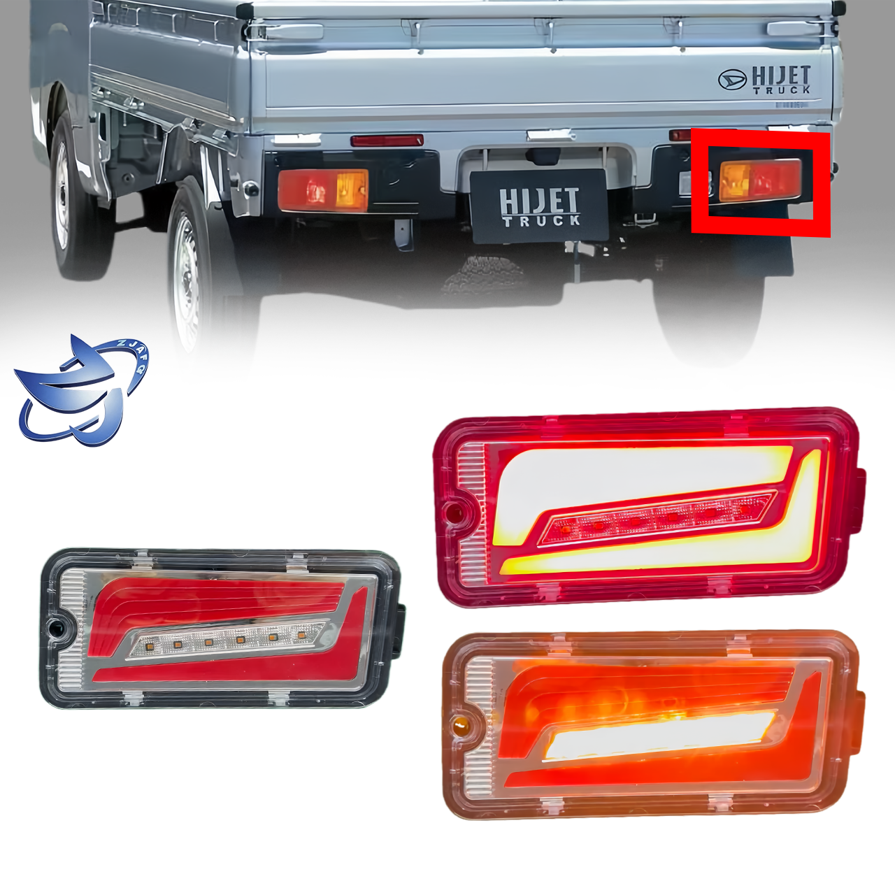 ✨️DazzFellows DAIHATSU HIJET LEDテール✨️ LED Tail Lamp Clear for Daihatsu Hijet / subaru samber / Mini Kei
